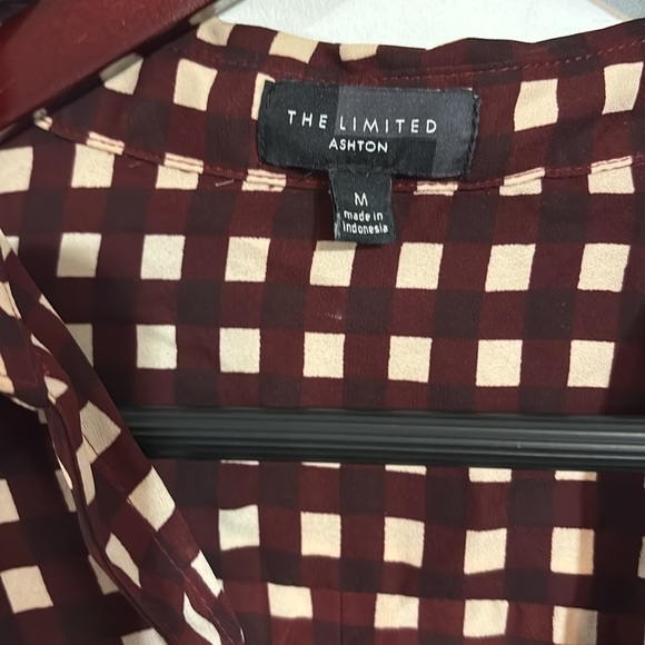 The Limited Ashton Checkered Blouse - Picture 2 of 5
